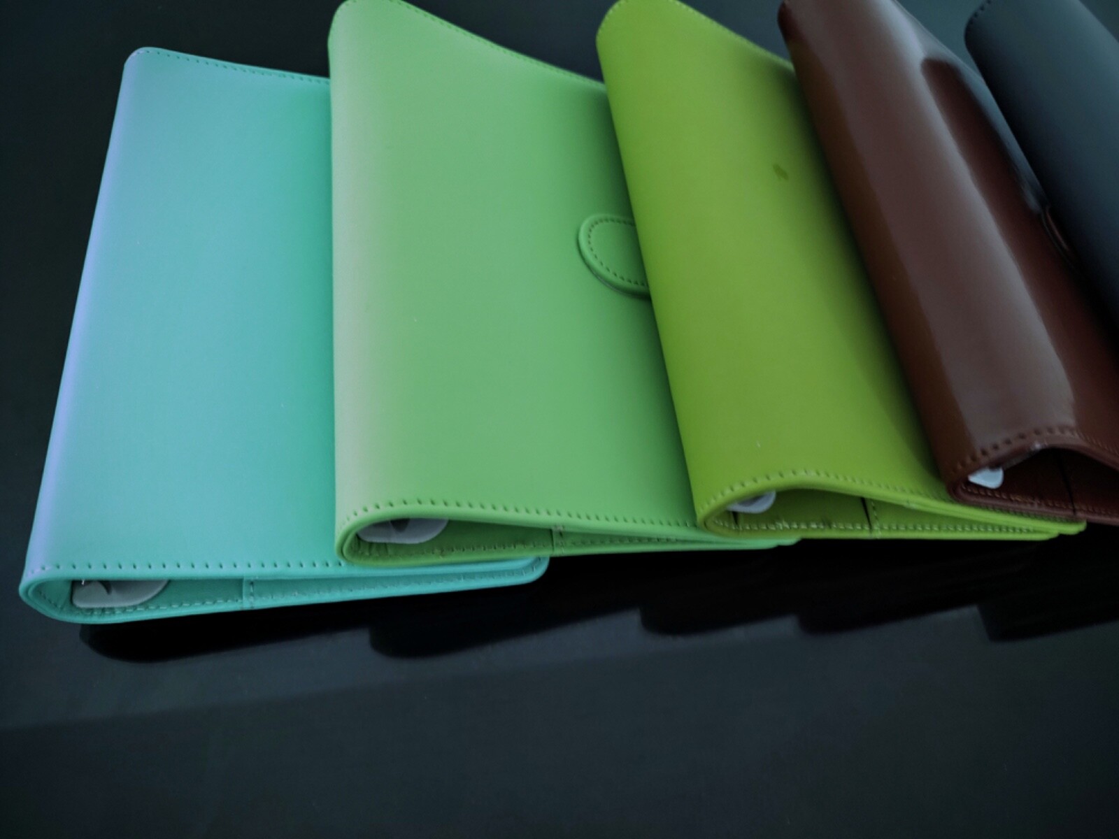 Practical A6 Binder Refillable Compact Size Binder ~ PU Faux Leather ~ 6 Rings