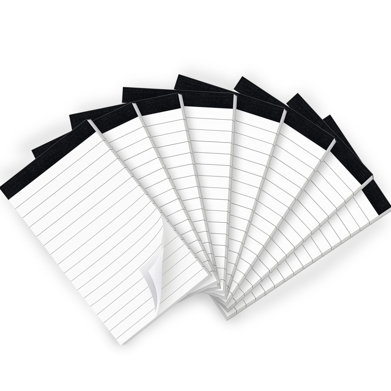 8 Pack Note Pads 3 x 5 Inch small notepads for Business Office Legal Pads, Wh…