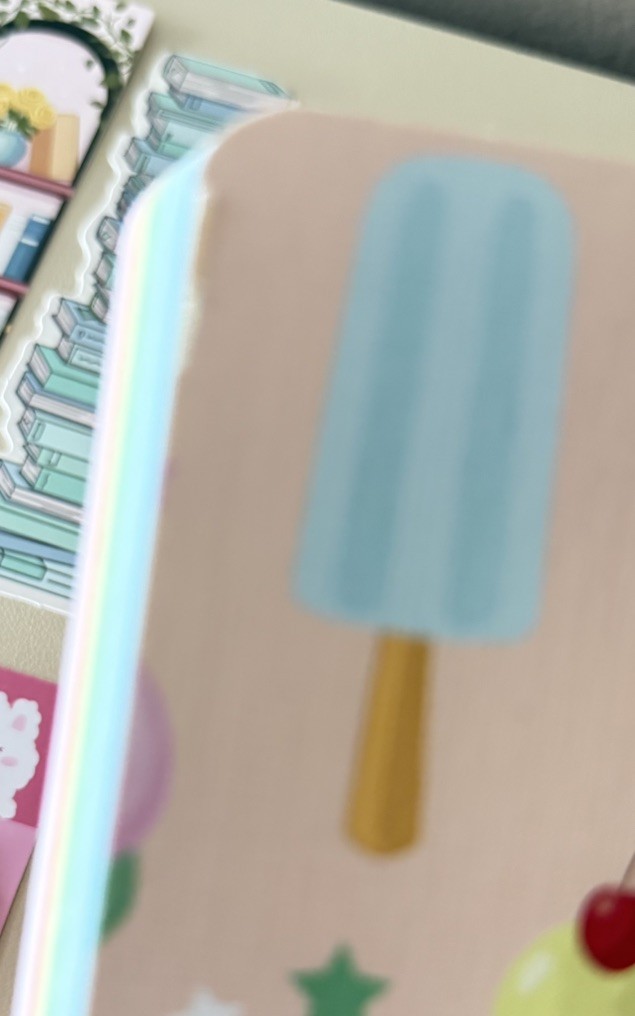 Ice Cream A5 Journal Gift Set 24 Pc Colorful Pages Kawaii Stationery Book Lover