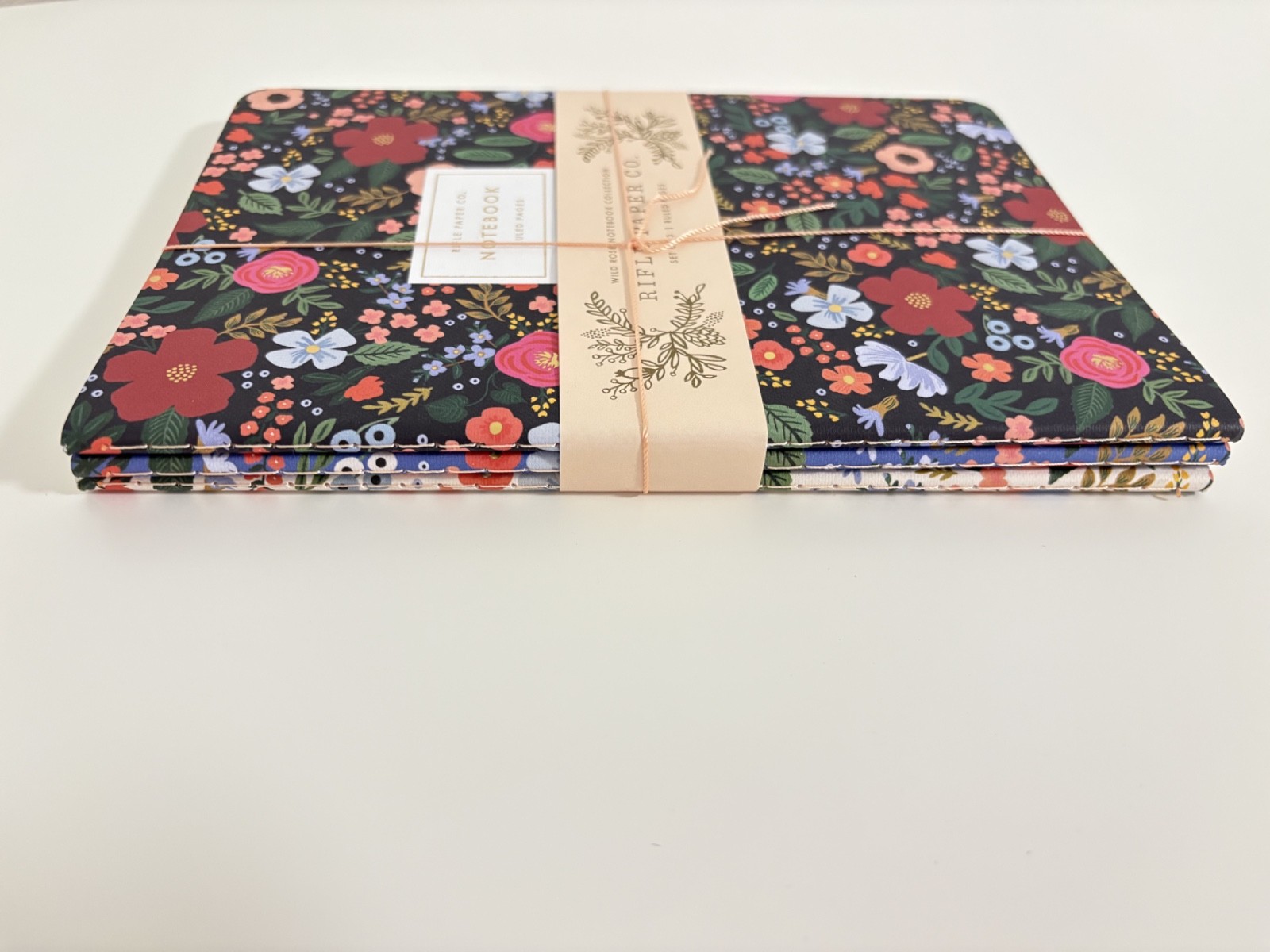 Rifle Paper Co. Posy Floral Notebook Set of 3 Ruled Notebooks NEW Great Gift
