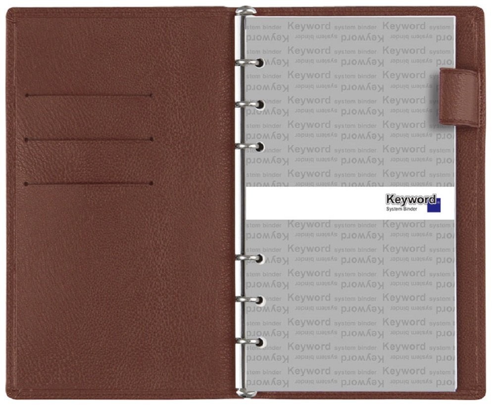 Raymay Fujii System Planner, Keyword Slim, Bible, Brown, JWB5002C