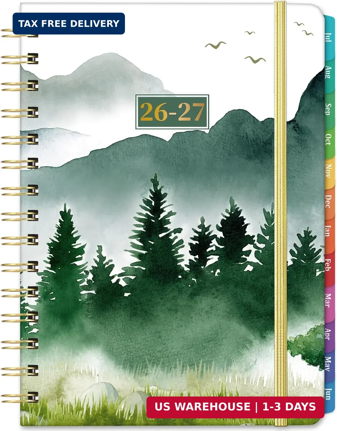 2026-2027 Planner – Planner Weekly and Monthly, Planners 2026-2027 from Jul.2026