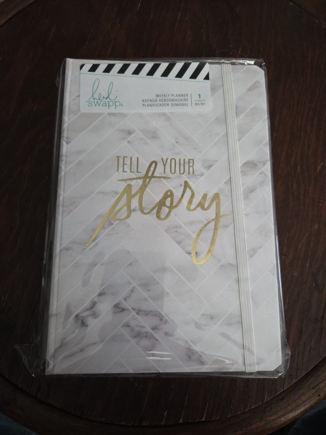 Monthly Planner Tell Your Story Heidi Swapp Undated Weekly Spiral 5.75X8