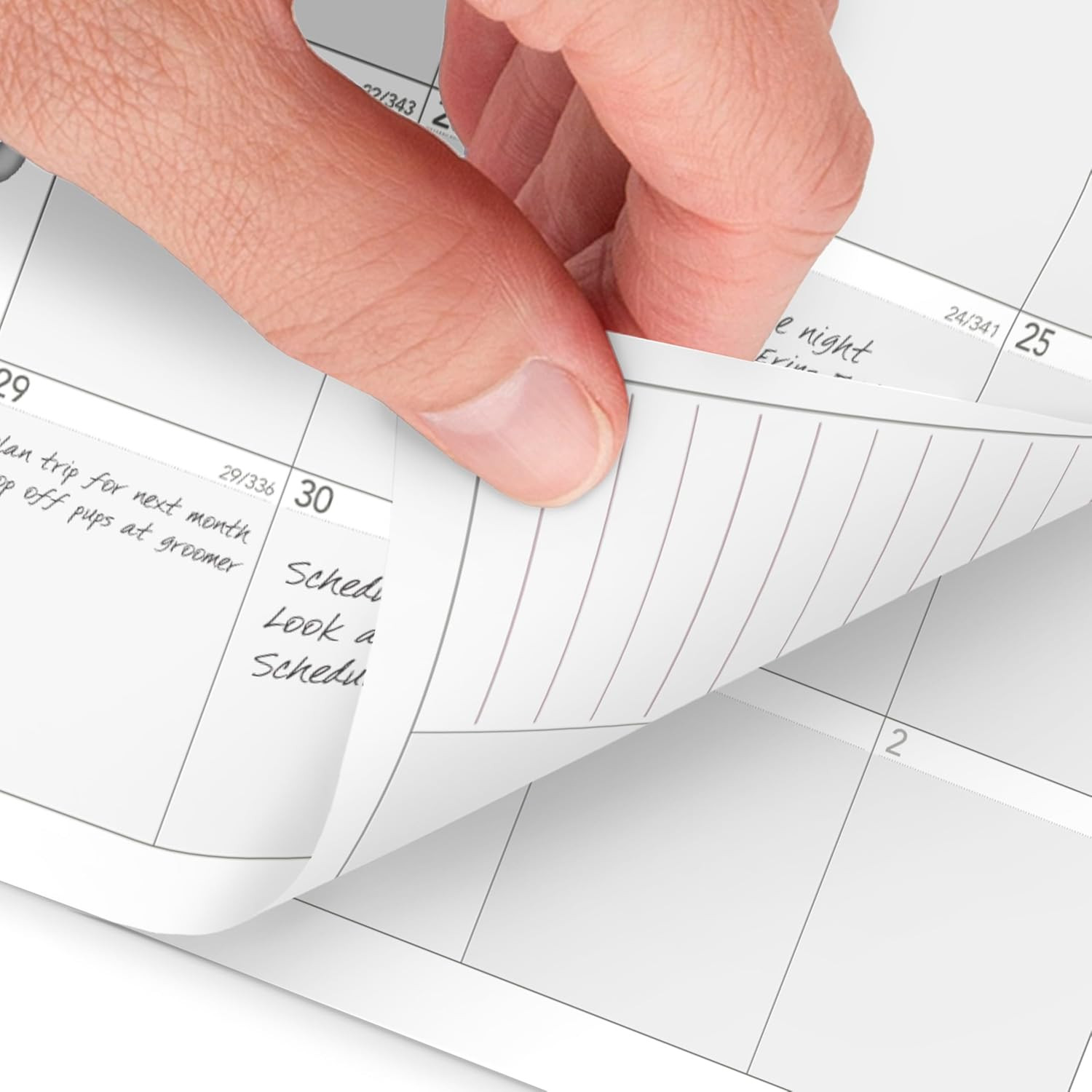 2026 Planner Refill, Monthly, 5-1/2″ X 8-1/2″, Desk Size 4, Loose-Leaf, Unrul…