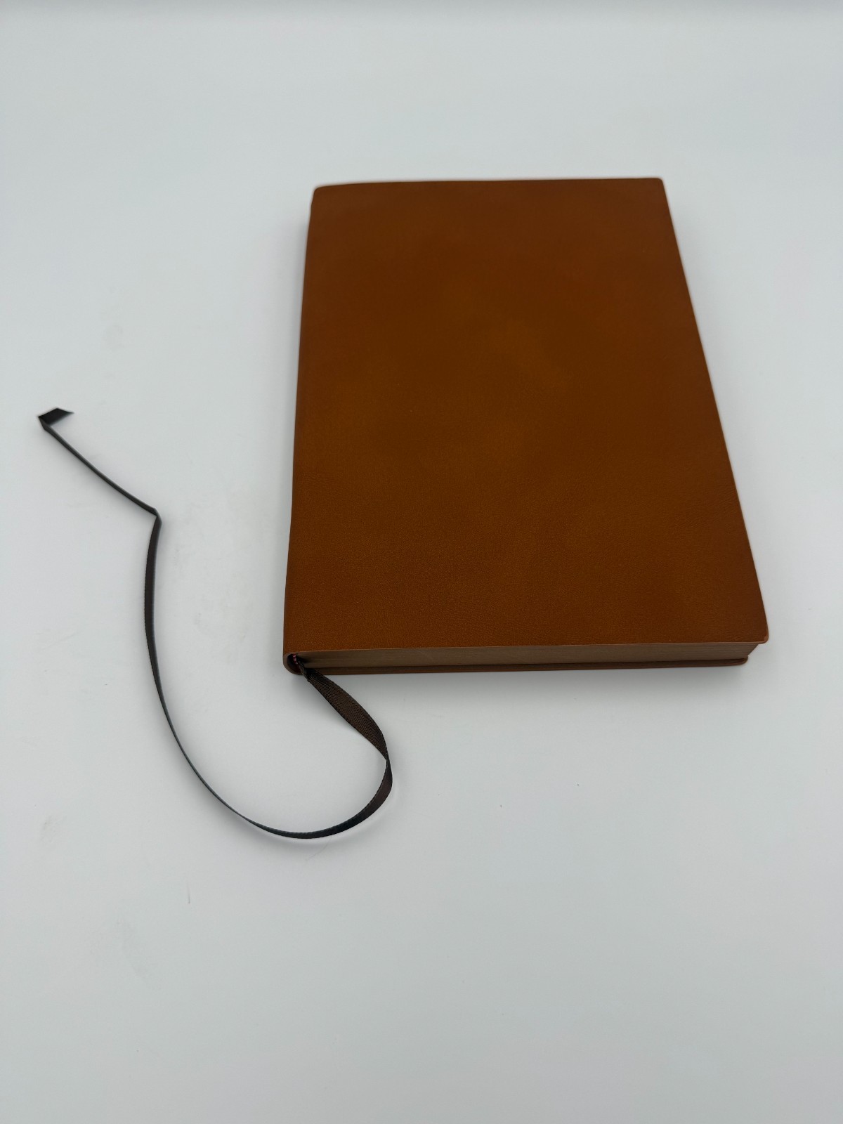 Lot of 4 Brown Faux Leather Journals Blank Cream Pages Unlined Notebooks Bulk