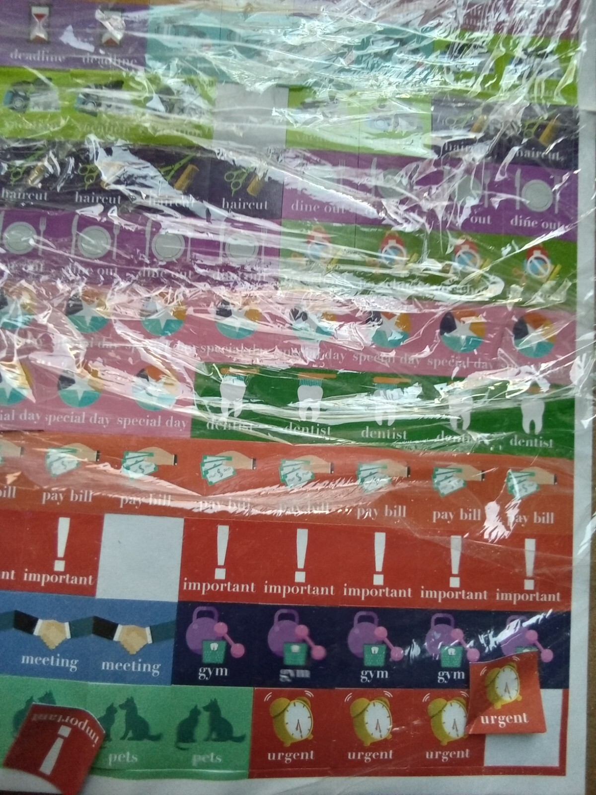NEW Set of Calendar Planner Stickers