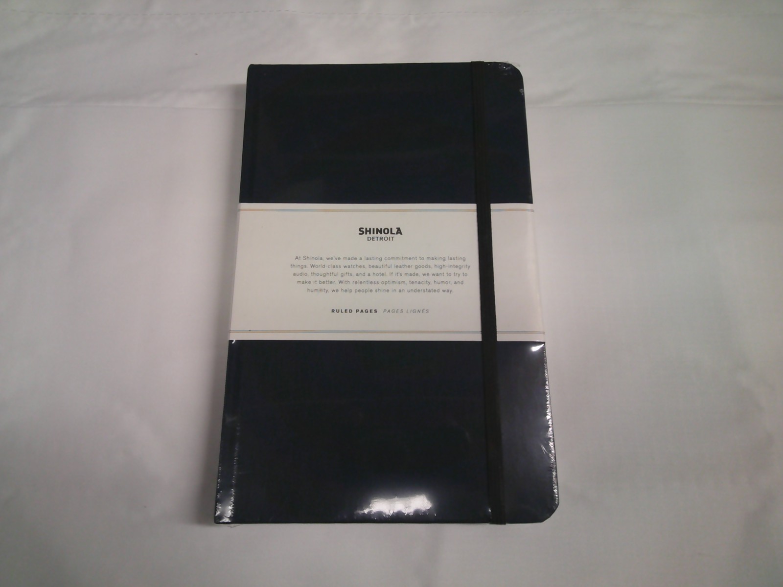 NEW! Shinola Detroit Hard Lined Ruled Pages 5.25″ x 8.25″ 192 Pages 60lb Journal