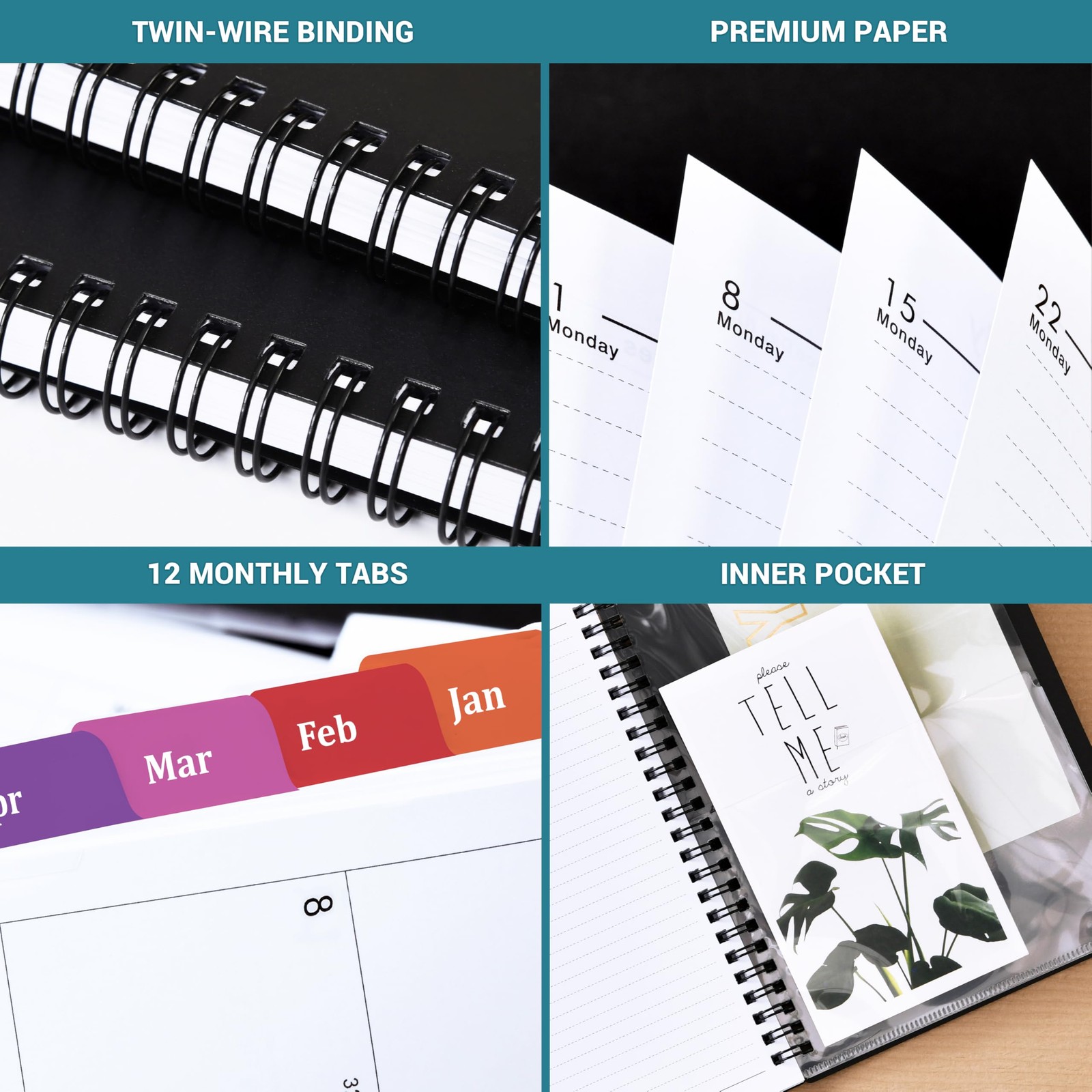 Planner 2026-2027 – Academic Planner 2026-2027, July 2026 – June 2027, 6.3″ x…