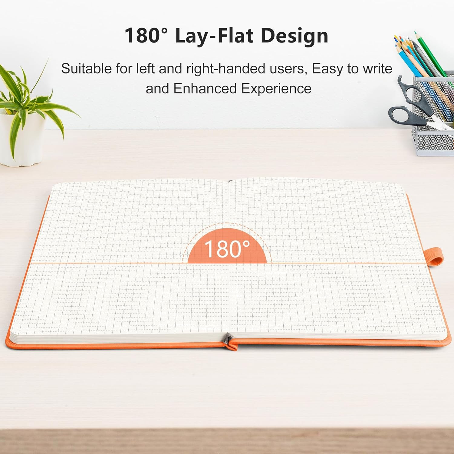 Graph Grid Paper Notebook, 192 Pages, A5 Medium Size (5.7” x 8.3”), 5 Squares