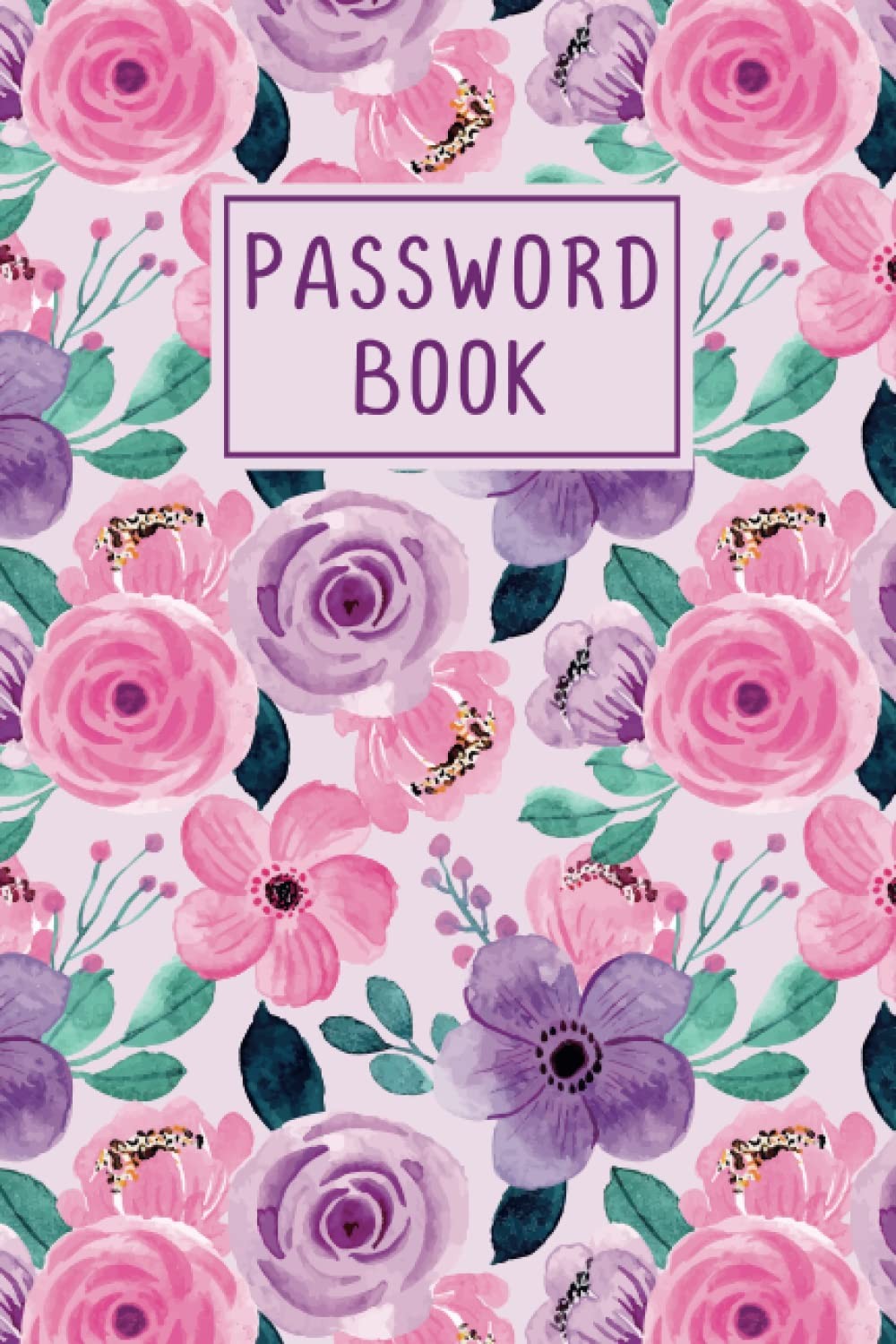 Password Book with Alphabetical tabs large print: password keeper logbook…