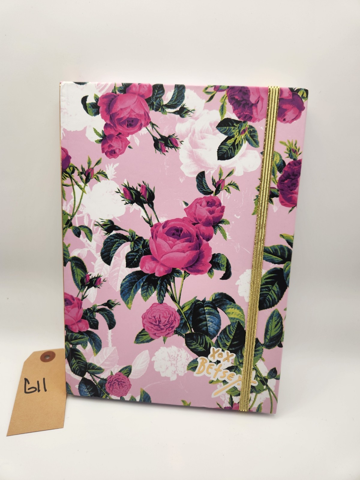 Rare Betsey Johnson Floral Journal Diary Hardback Lined 8-1/4″ X 6″ X 1″ NEW