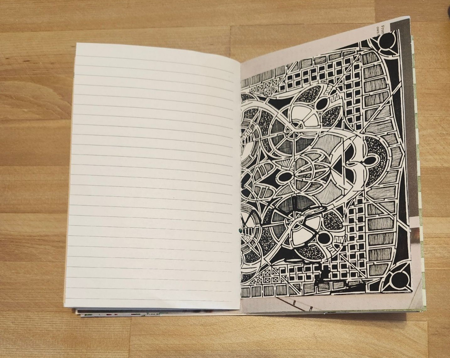 Handmade Junk Journal 90 pages Colorful & Bright 6×6.5″