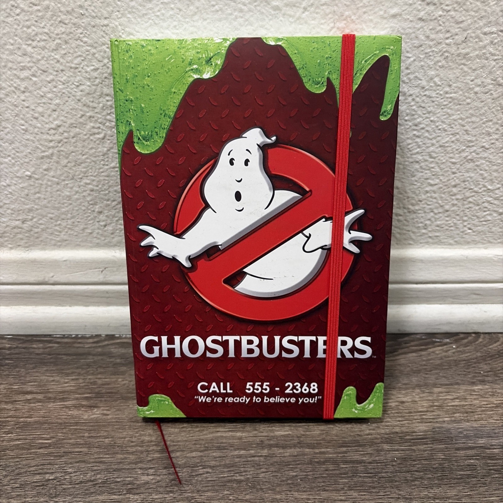 Officially Licensed GHOSTBUSTERS Containment Leather Journal Brand New!!