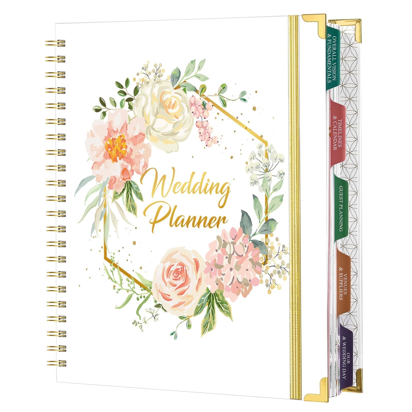 Wedding Planner – Wedding Planner Book and Organizer for the Bride with 5 Tabbed
