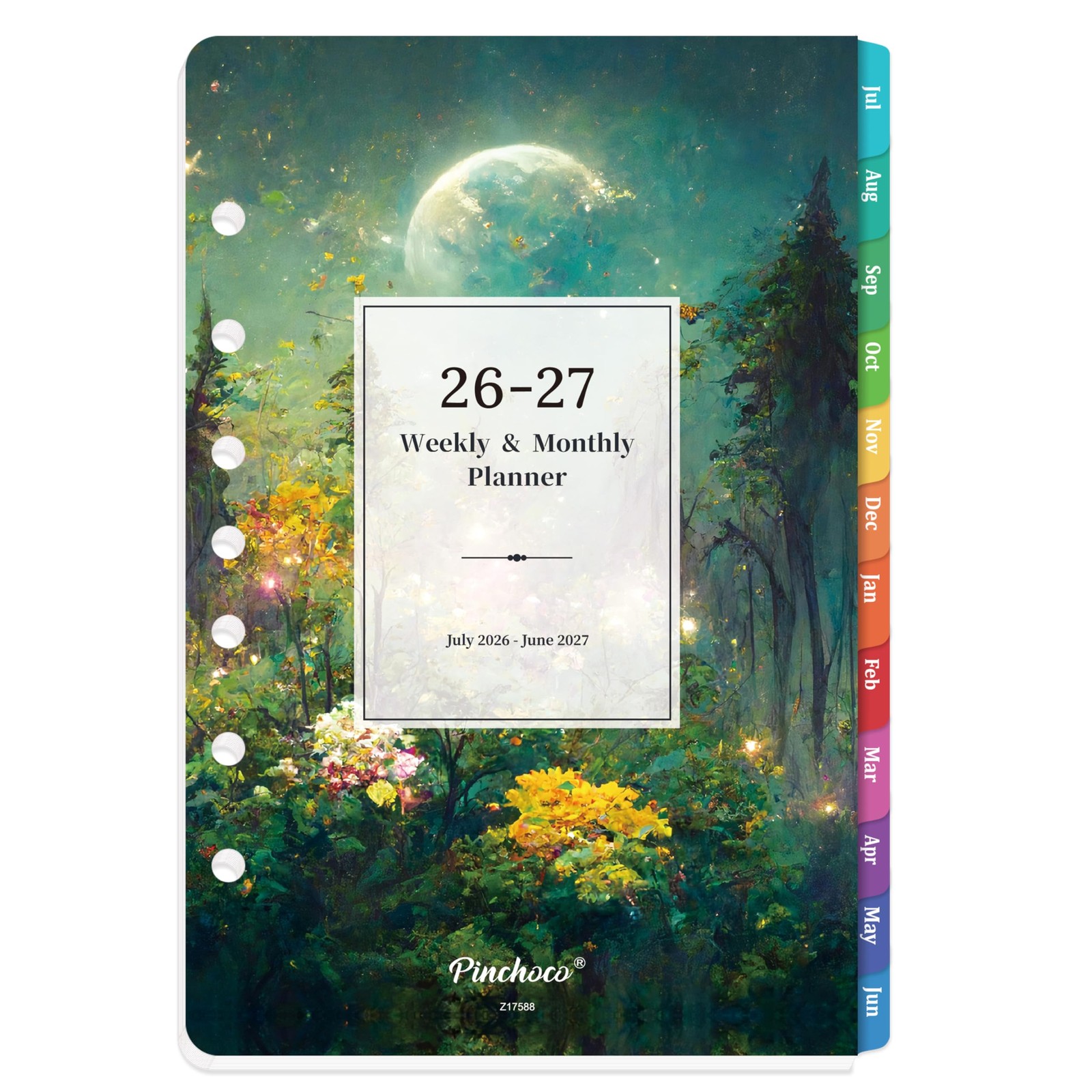 2026 Planner Refills A5 Weekly Monthly Planner Inserts 7~Hole Punched