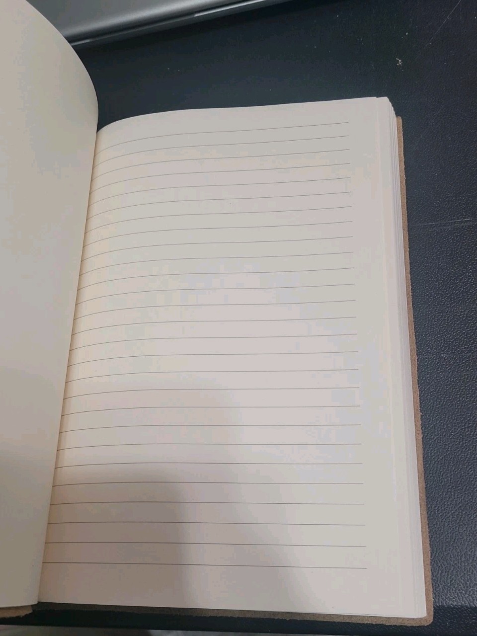 Genuine Italian Leather Journal Pratesia Florence Made In Italy 8.5”x6” Tan