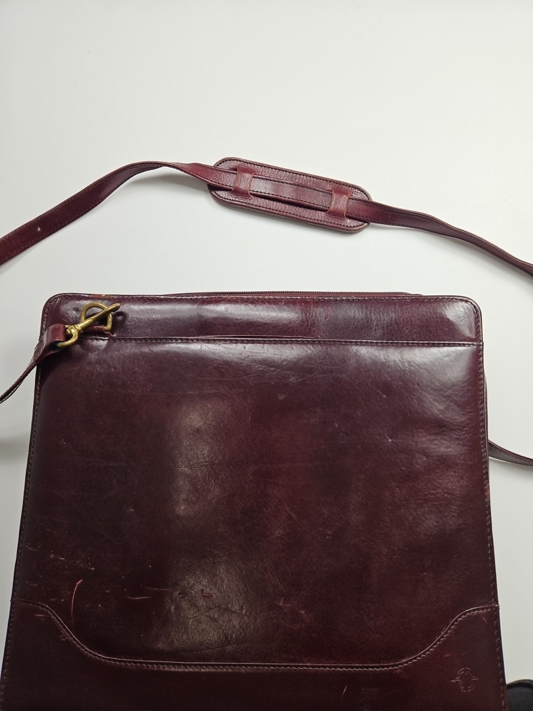 Vtg Franklin Covey 7 Ring Binder Planner Organizer Handles Zip Tote Strap