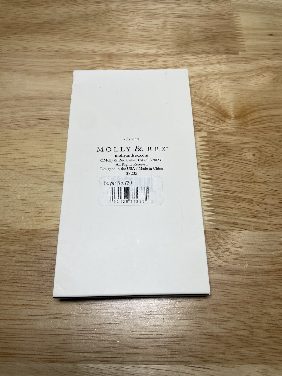 Lot Of 4 Molly & Rex 160 Page Journals & Molly & Rex 75 Sheet Note Pad Brand New