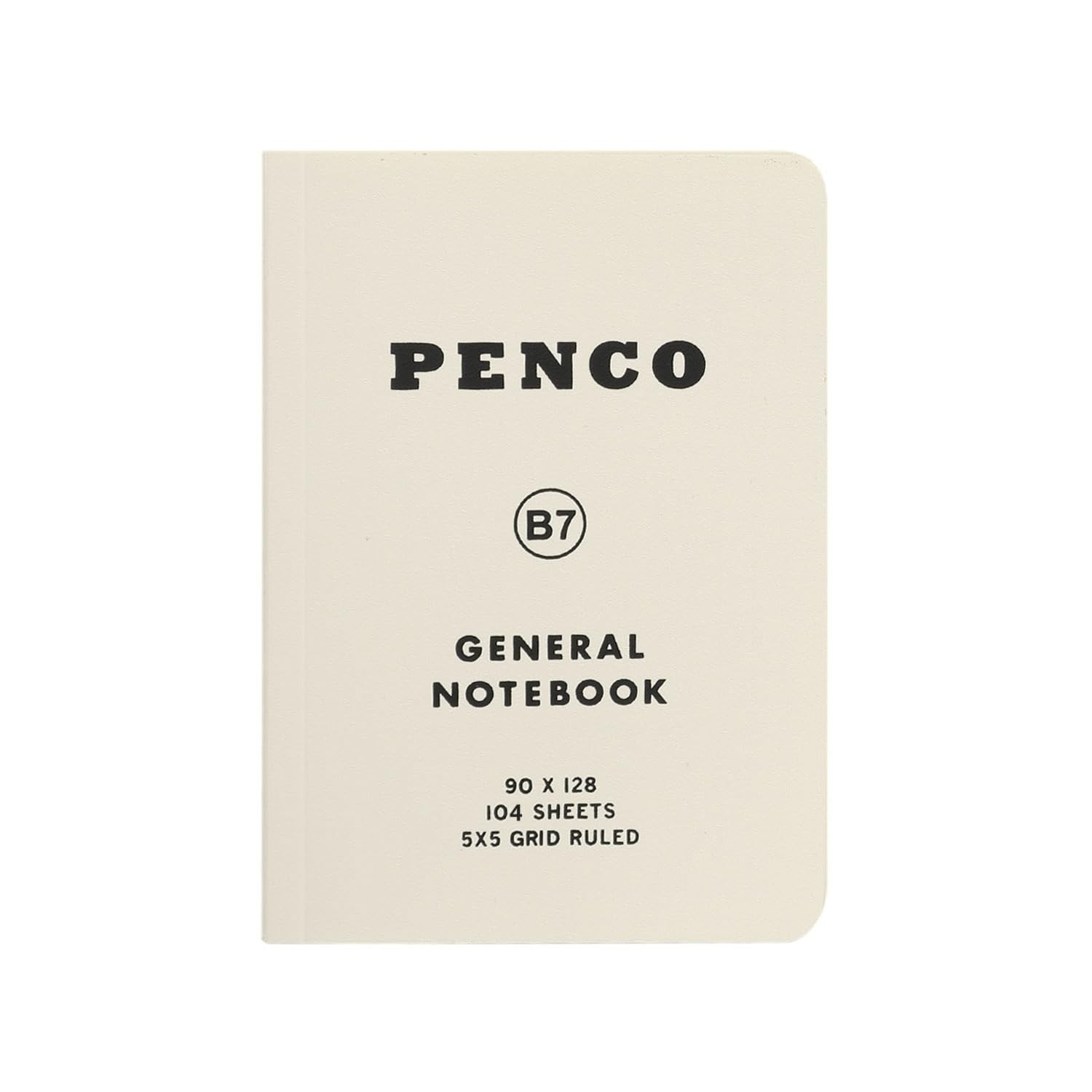 PENCO Soft PP Notebook, B7, White [CN158]
