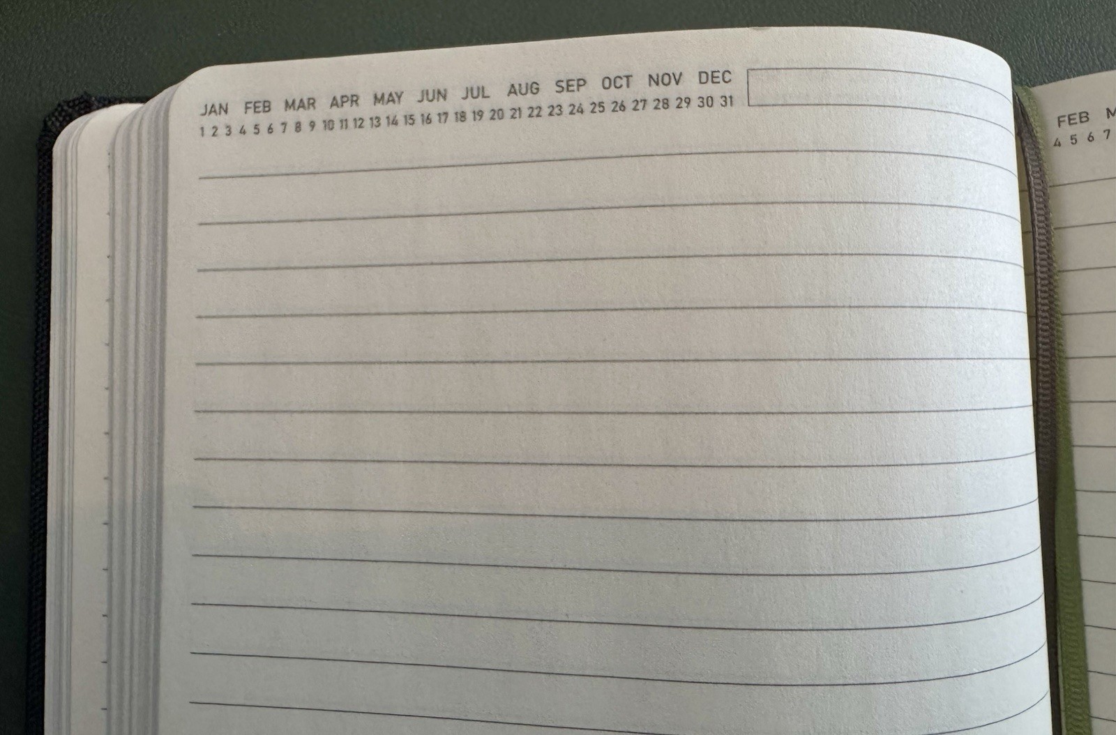 Gray Hardcover “NOTES” Lined Journal Notebook with Elastic Band Closure