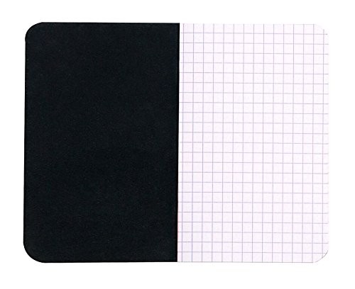Rhodia Slim Staplebound Graph Notebook 3X4 48 Sheets Black Waterproof Cover