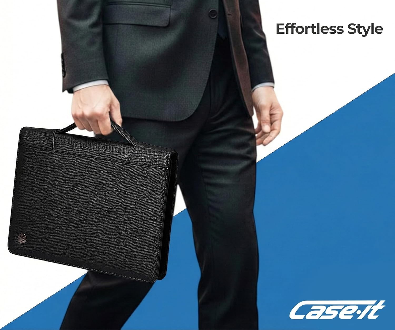 Leather Padfolio with Compact Design – Perfect for Professionals