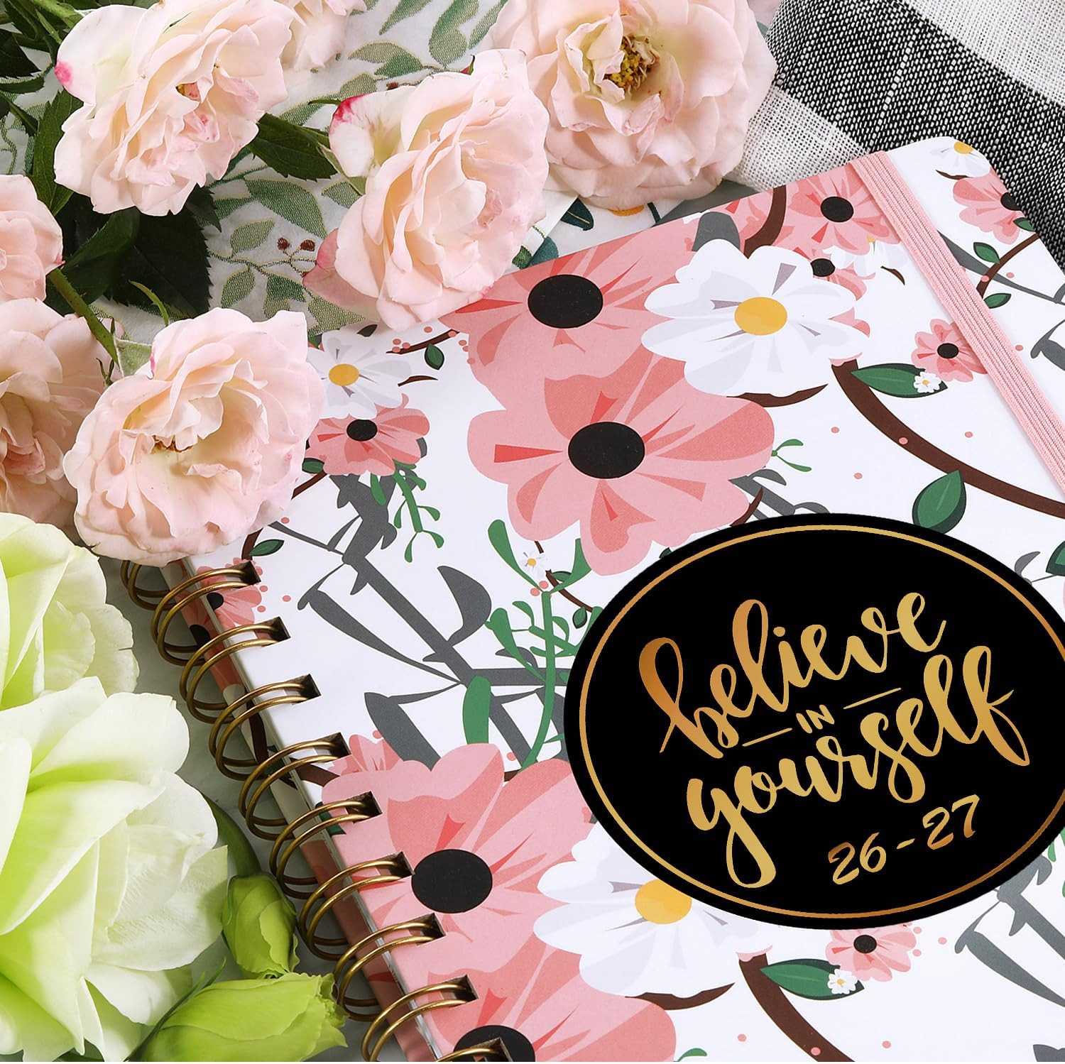 2026-2027 Planner – Weekly & Monthly Planner 2026-2027 with Tabs, 6.4″ x 8.5″, J