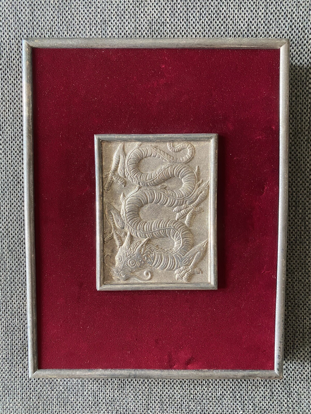 Shanghai Tang Journal Chinese Silver Dragon Photo Scrap Wedding Book Luxury