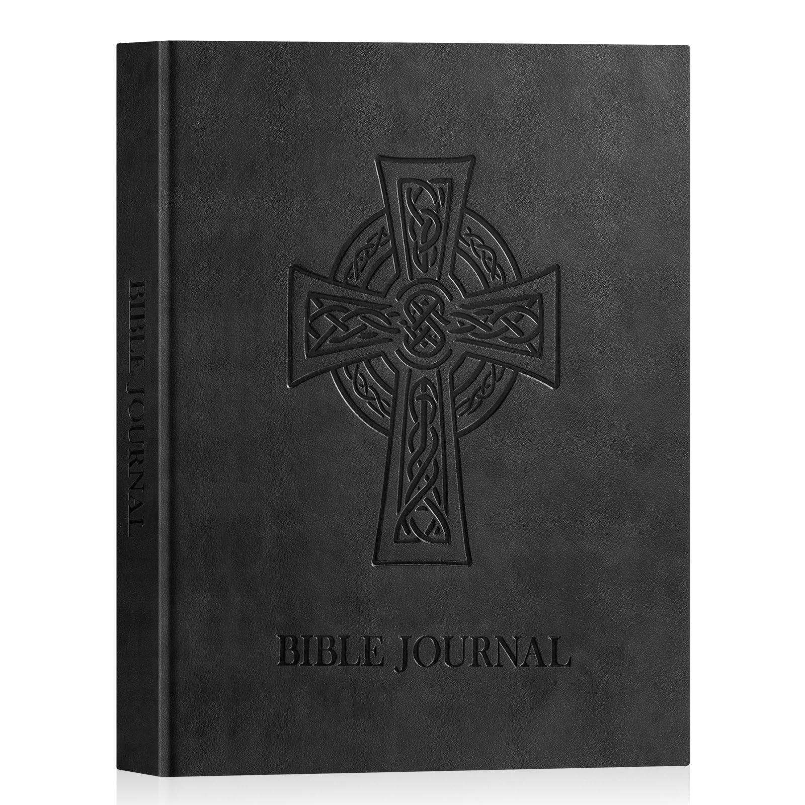 Lanpn Bible Prayer Journal for Men, 91 Days Christian Daily Devotional Black
