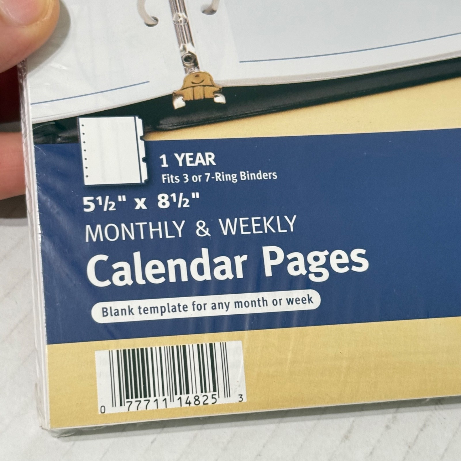 Avery Mini Monthly & Weekly Calendar Pages 5.5 x 8.5 inches (14825) Sealed