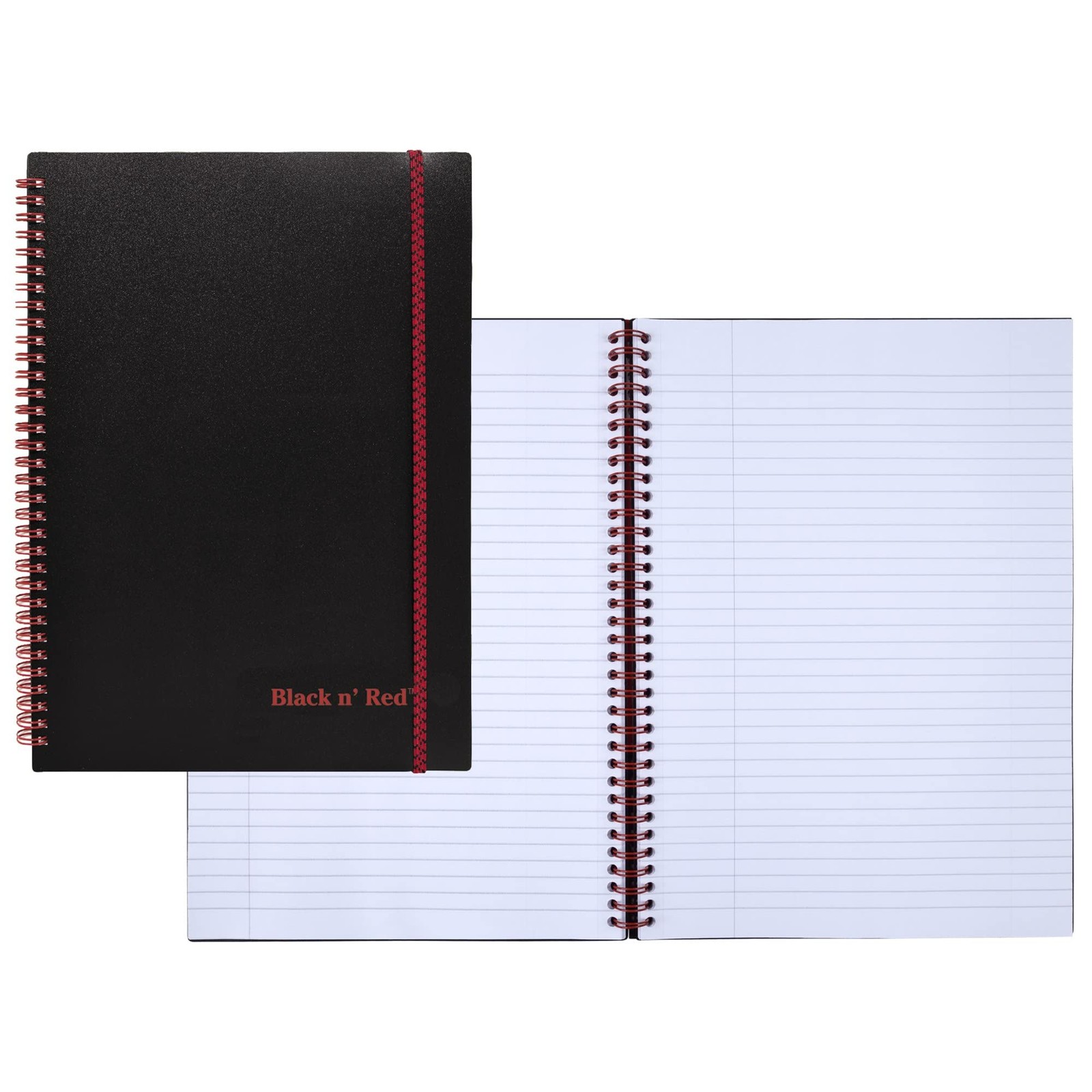 Black n’ Red Notebook, Business Journal, 11-3/4″ x 8-1/4″, 70 1 Count,