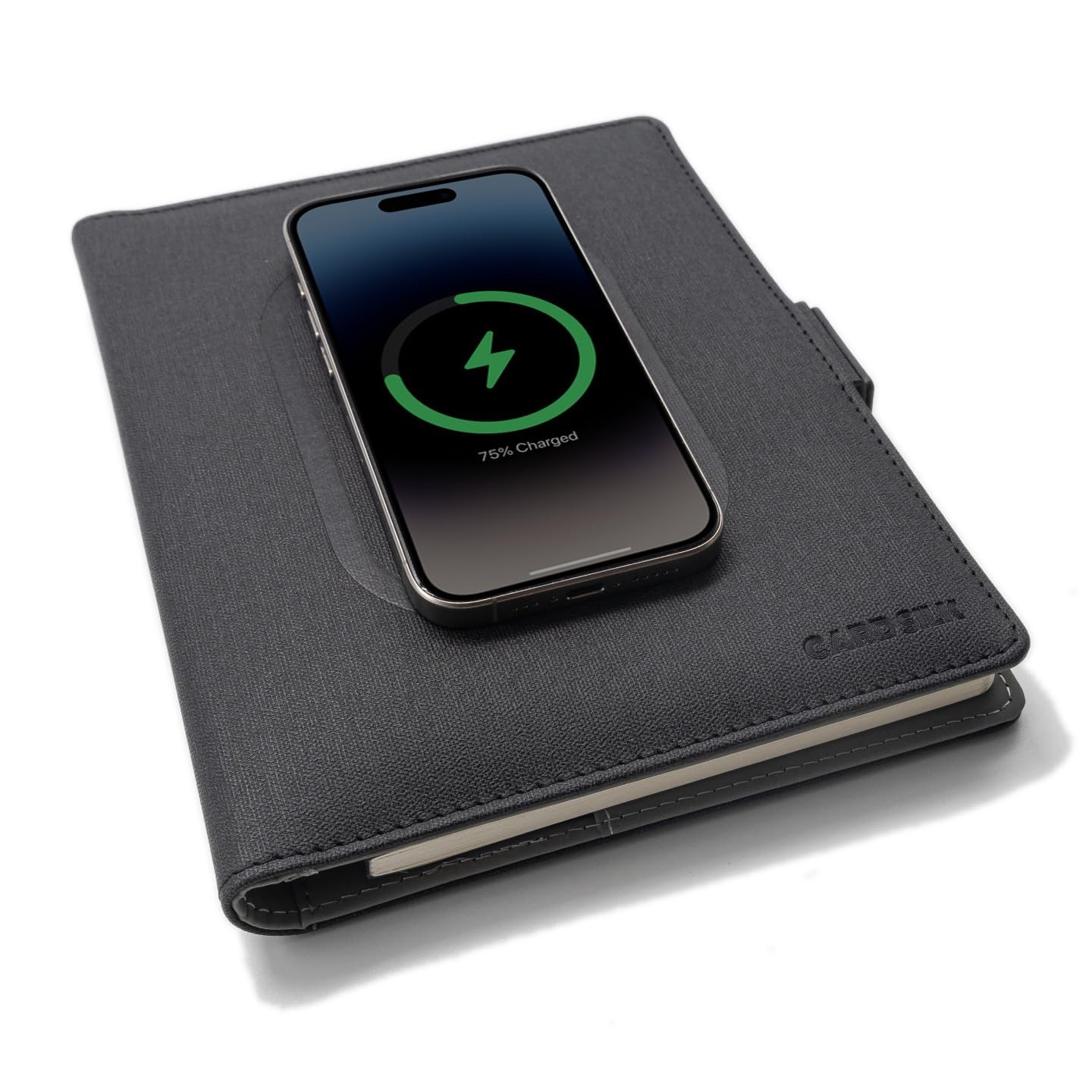 High Performance Planner Professional Notebook with Built-in Power Bank & Wir…