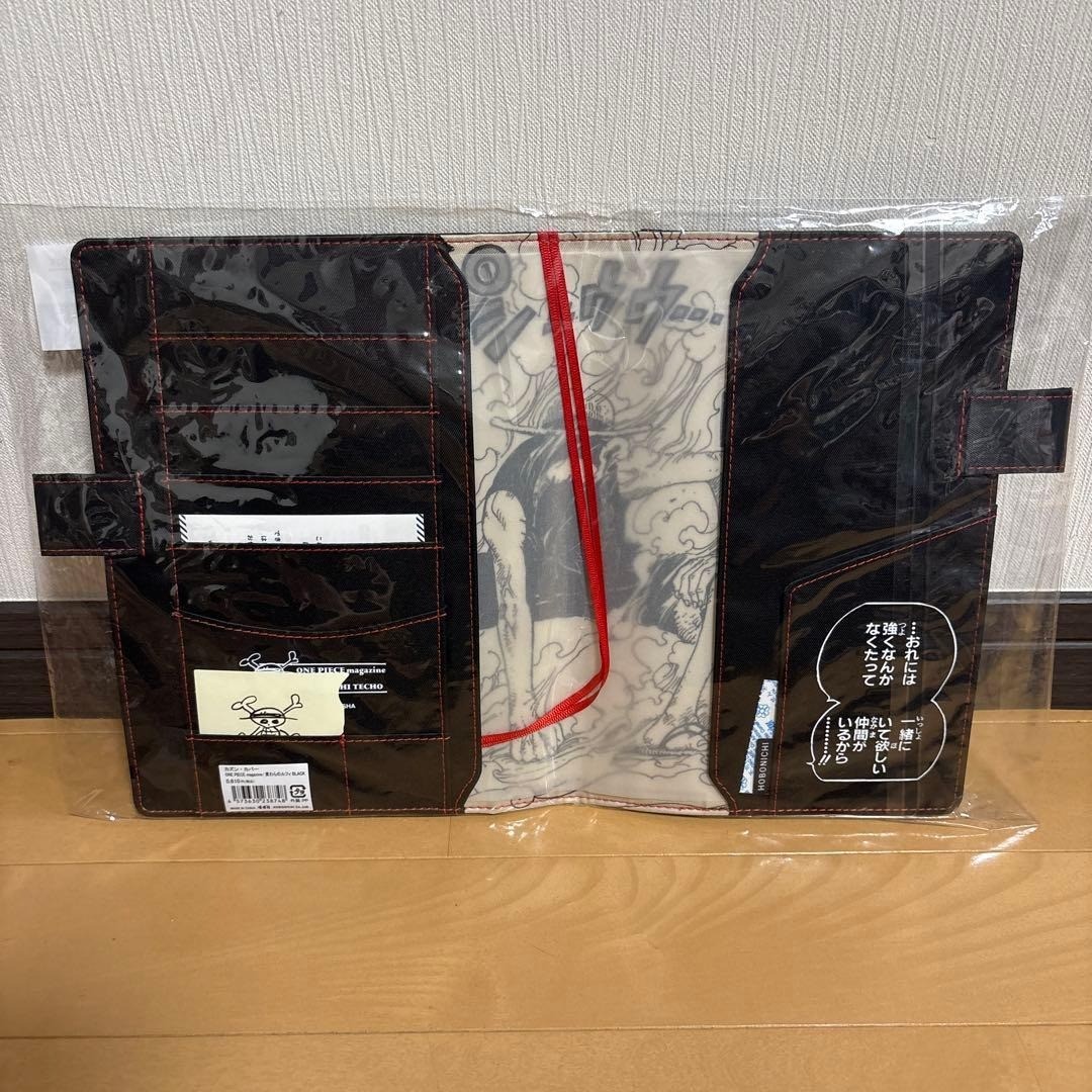 Hobonichi Techo Cover ONE PIECE Luffy Black Cousin A5 size JAPAN NEW