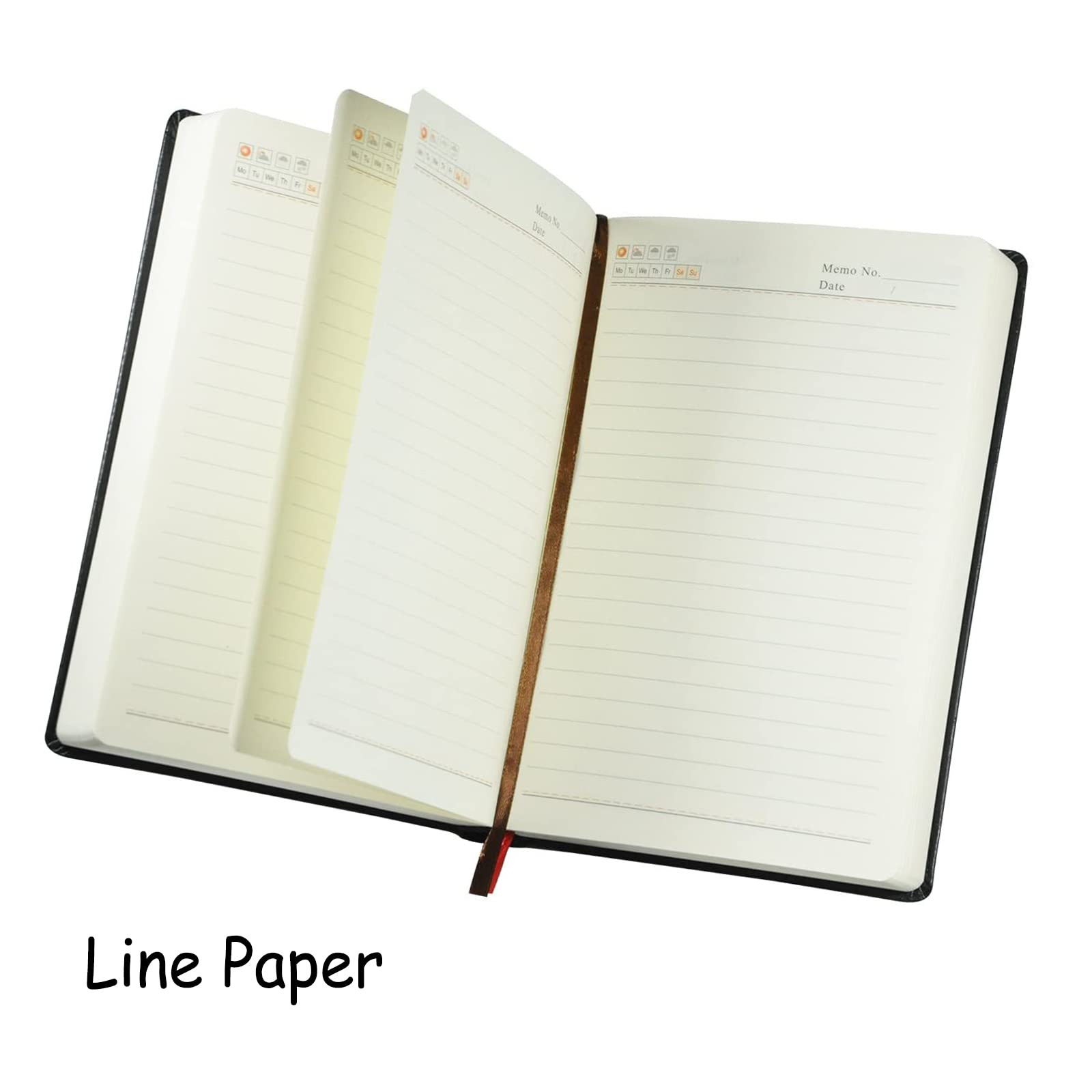 Thick Lined Journal Notebook 720Pages Leather Journals for Writing B6 Soft Cover