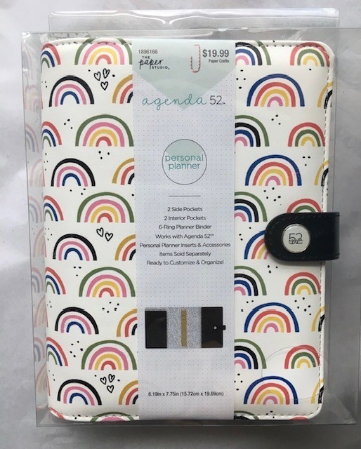 A6 Personal Planner 6 Ring Binder WITH 3 plastic dividers and 36 insert pages