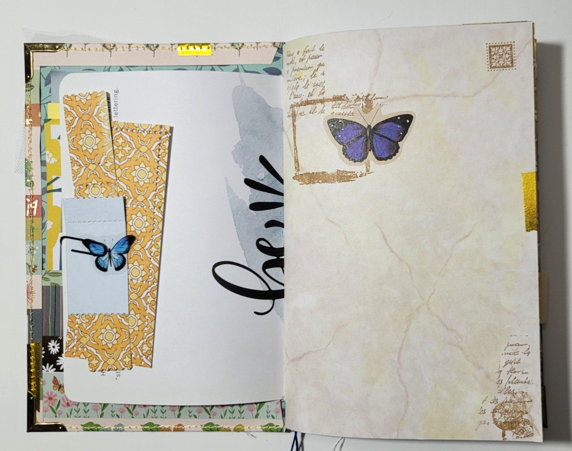 Handmade Junk Journal ~ Boho Beauty ~ Yellow