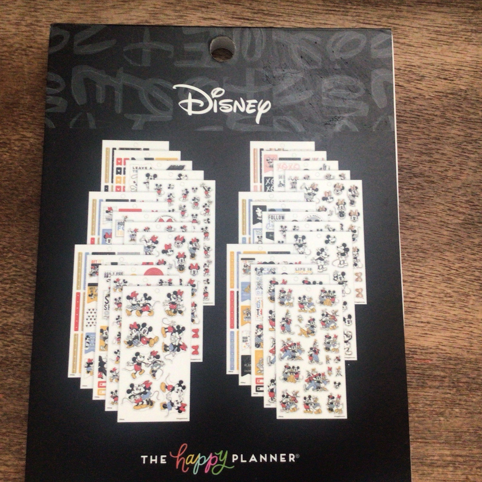 New Disney 582 Piece Mickey & Friends Happy Planner 30 Sticker Sheets 582pcs