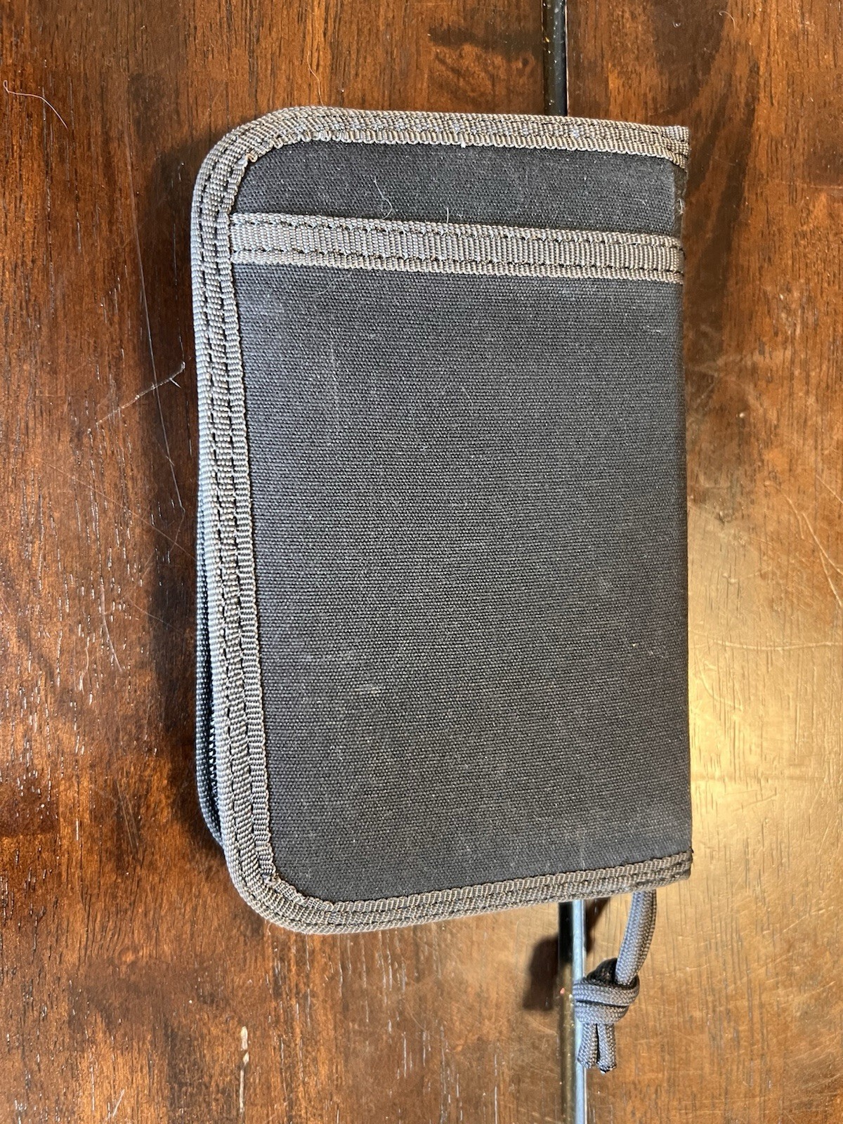 LOCHBY Pocket Journal Bumblebee | Notebook Cover | Water Resistant Waxed Canvas