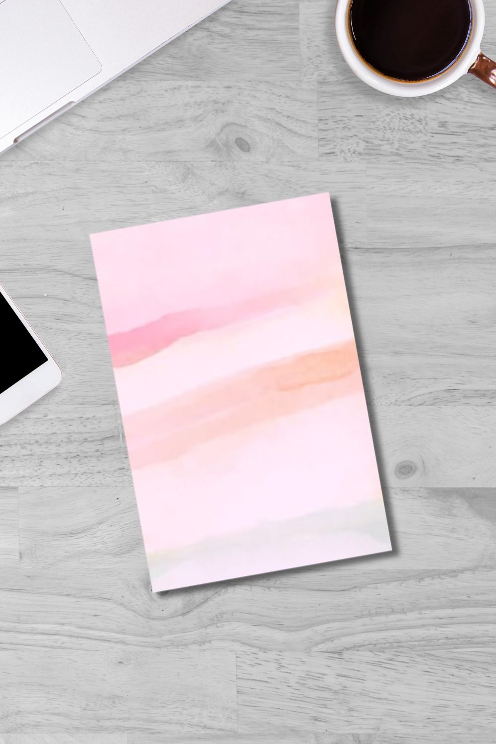 Pink Sunset Journal | Lined Notebook for Writing & Reflection