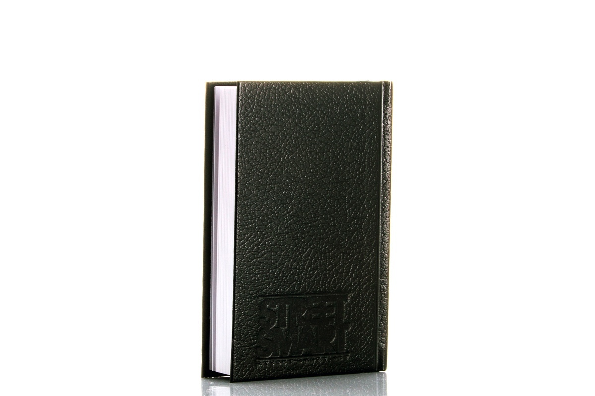 Street Smart Hard-Bound Sketch Book / Black Book