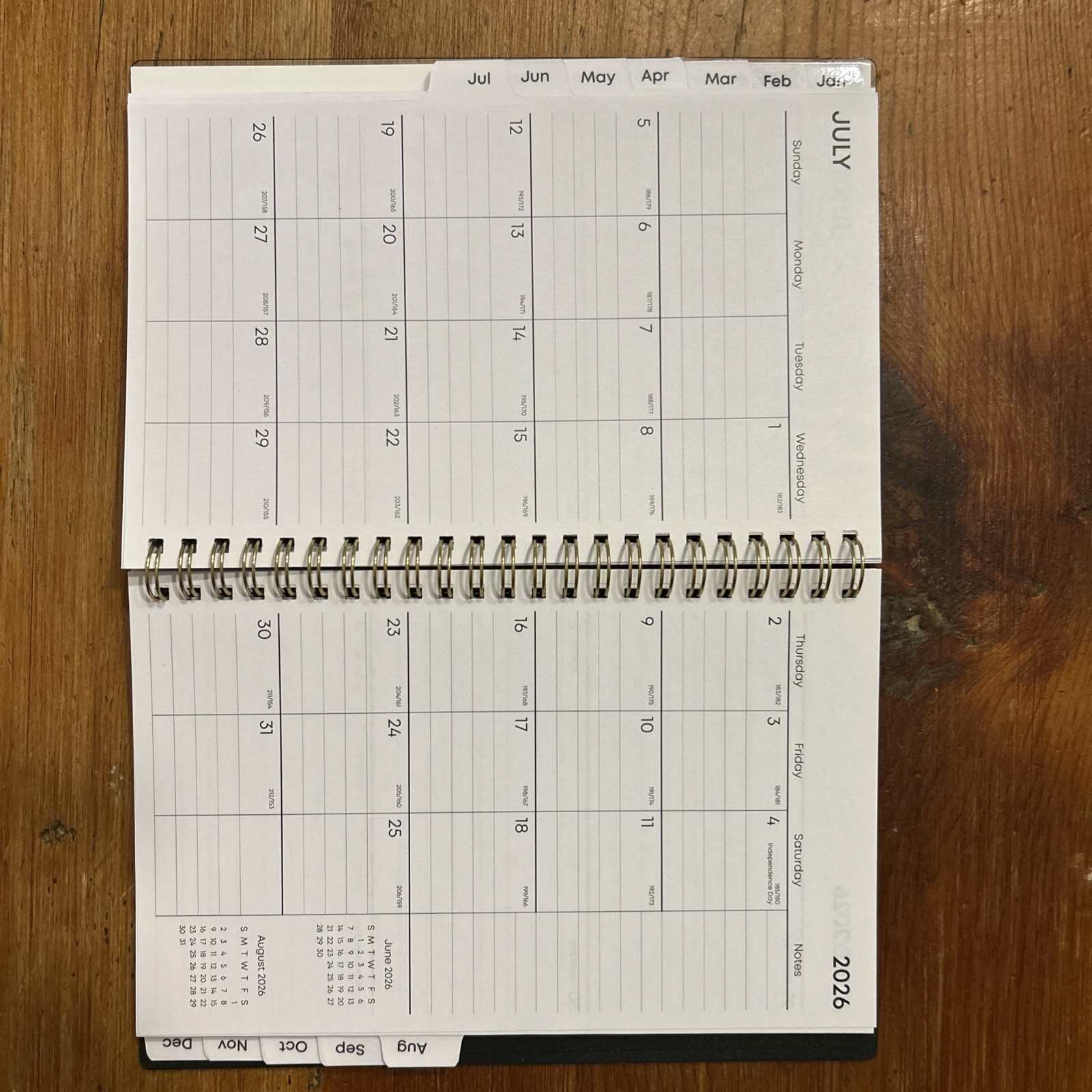 BLUE SKY 2026 WEEKLY/MONTHLY PLANNER 8-1/2″ X 11″ 155825 NEW Black Flowers