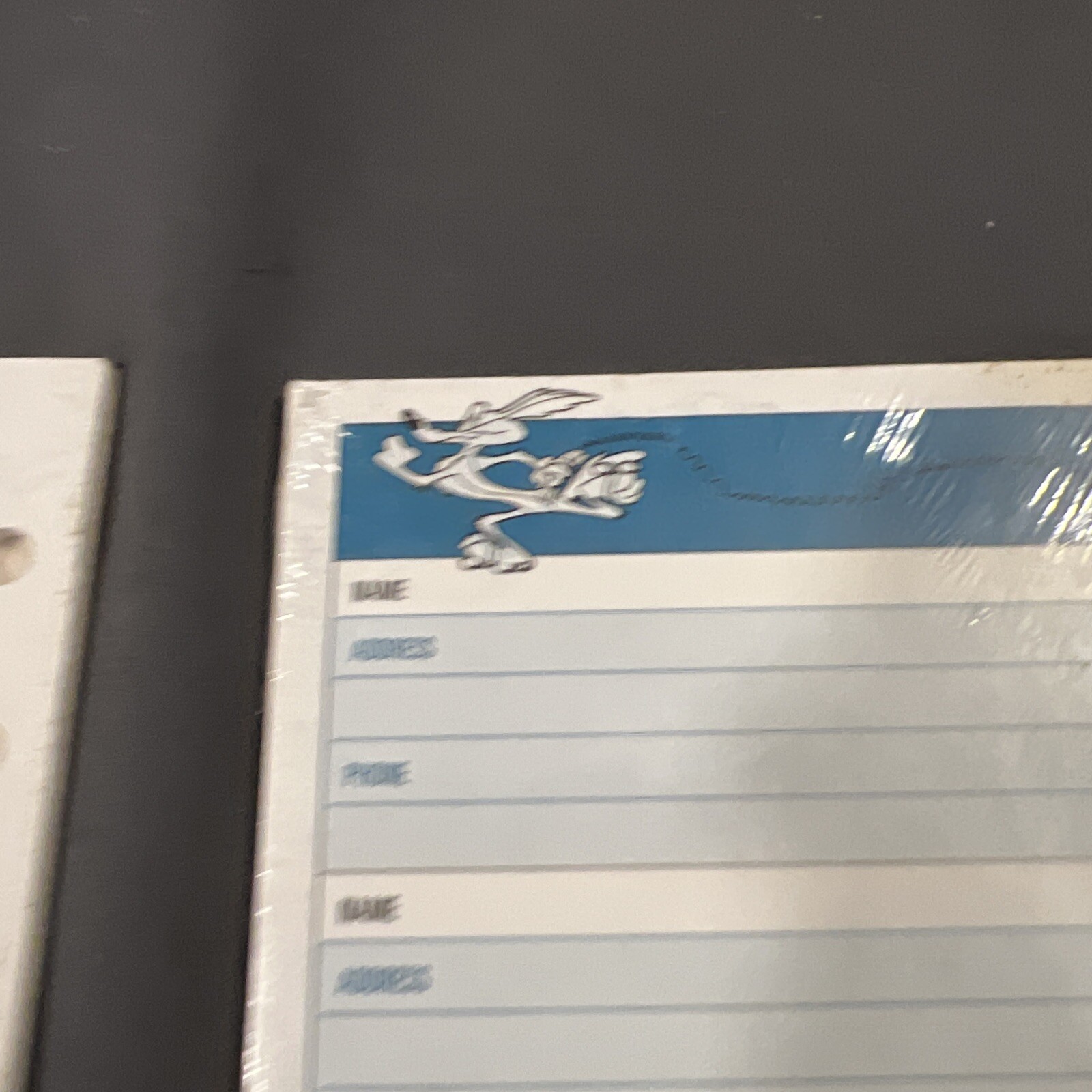 Vintage (1996) Day Runner Looney Too Ns Telephone/address Inserts For Planner