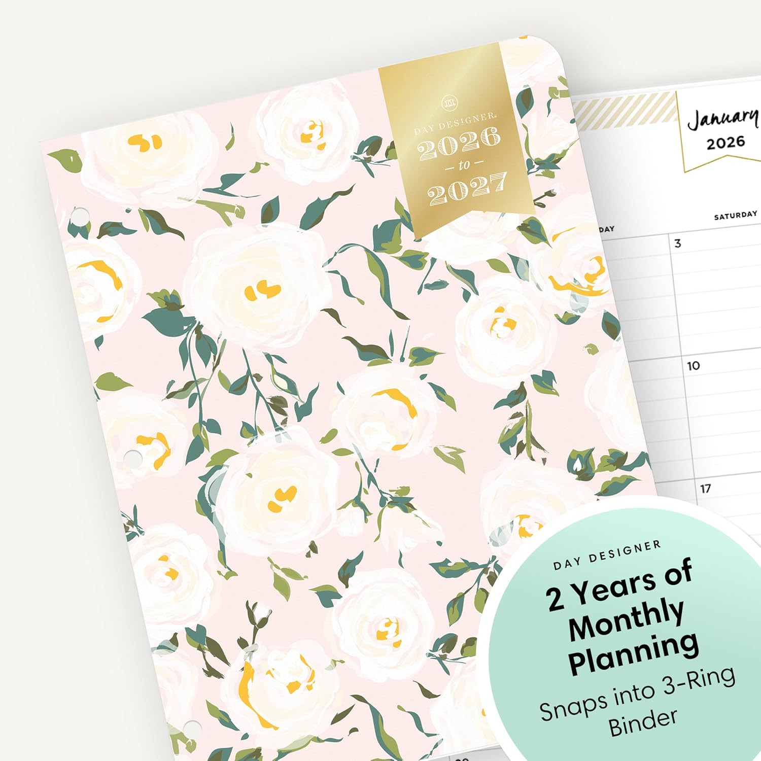 Day Designer 24 Month 2026 Monthly Planner Calendar, January 2026 – December 202