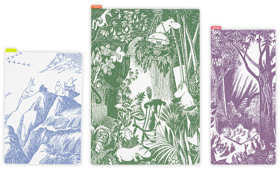 Hobonichi Techo 2026 MOOMIN collaboration Notebook cover weeks stationery