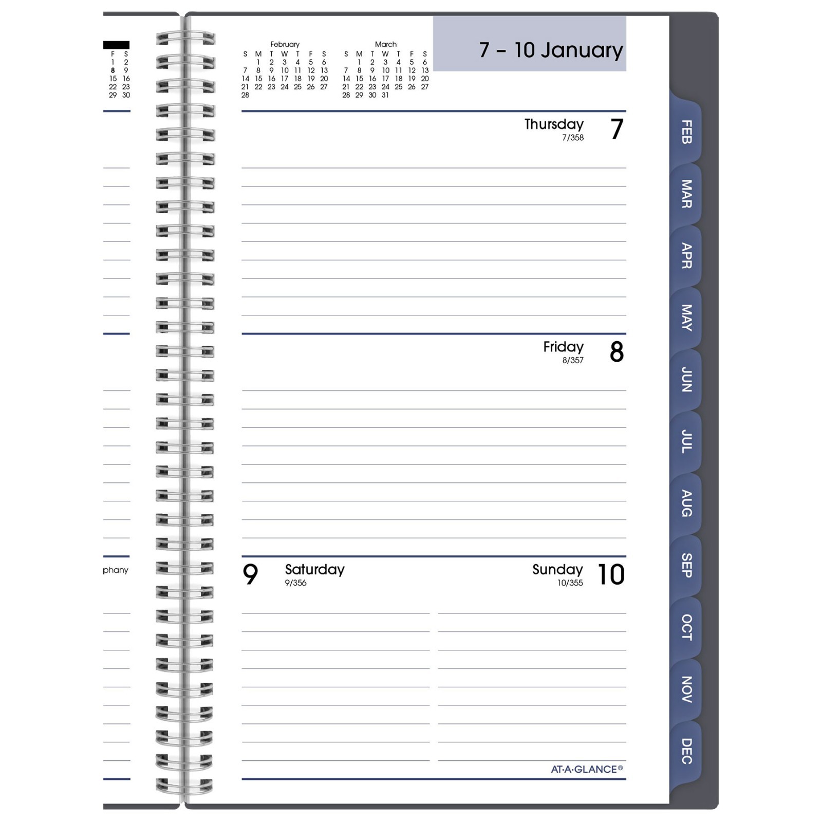 2026 At-A-Glance DayMinder GC200-07 Weekly Monthly Planner, 5 x 8″