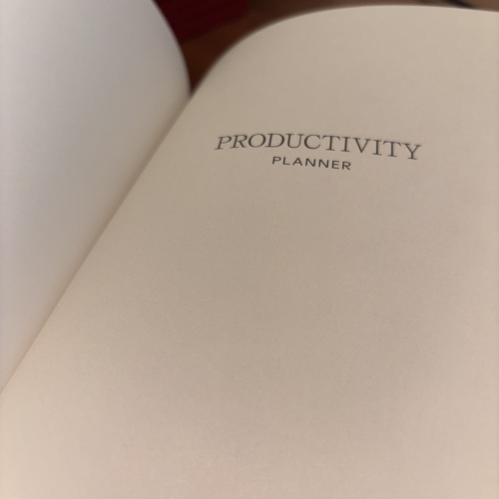 😎Papier Start Fresh Every Day Product Planner Hardcov/192 Pg.NEW WAS $19 NOW $2