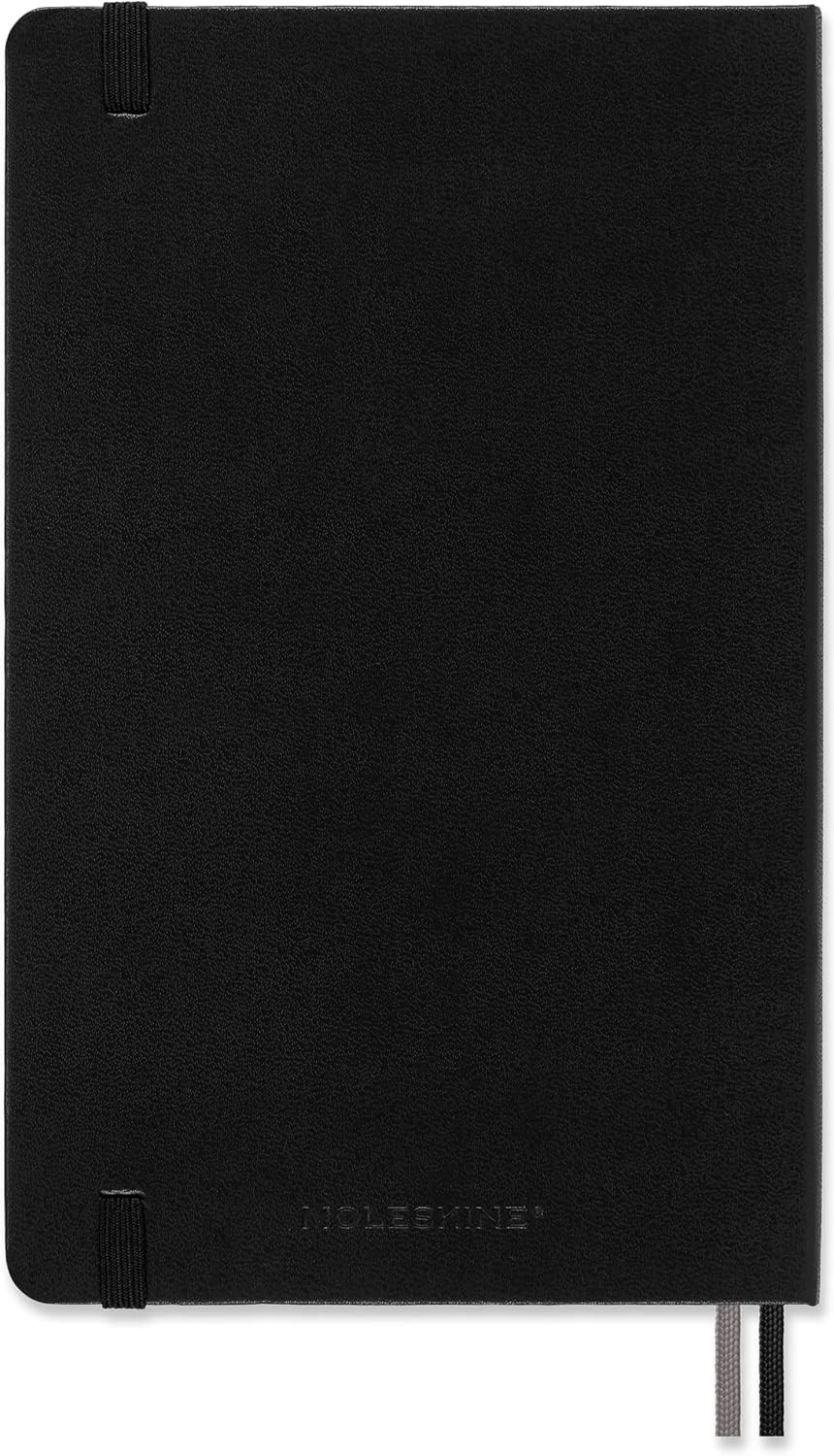 Moleskine Classic Expanded Notebook, Hard Cover, Large (5″ x 8.25″) Dotted, Blac