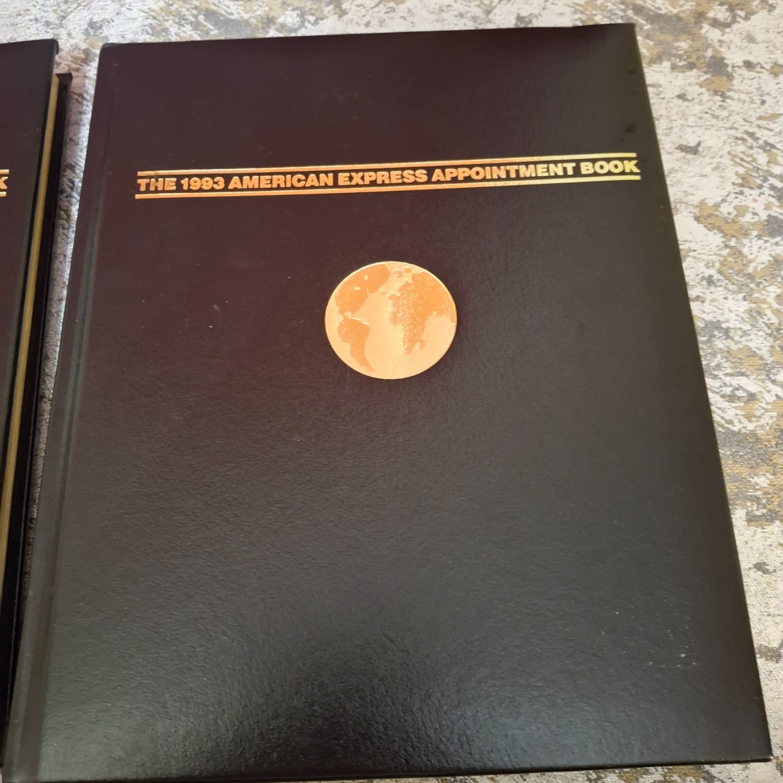 Vintage American Express Appointment Books Lot of 5 Black Planner 1992-93 1996