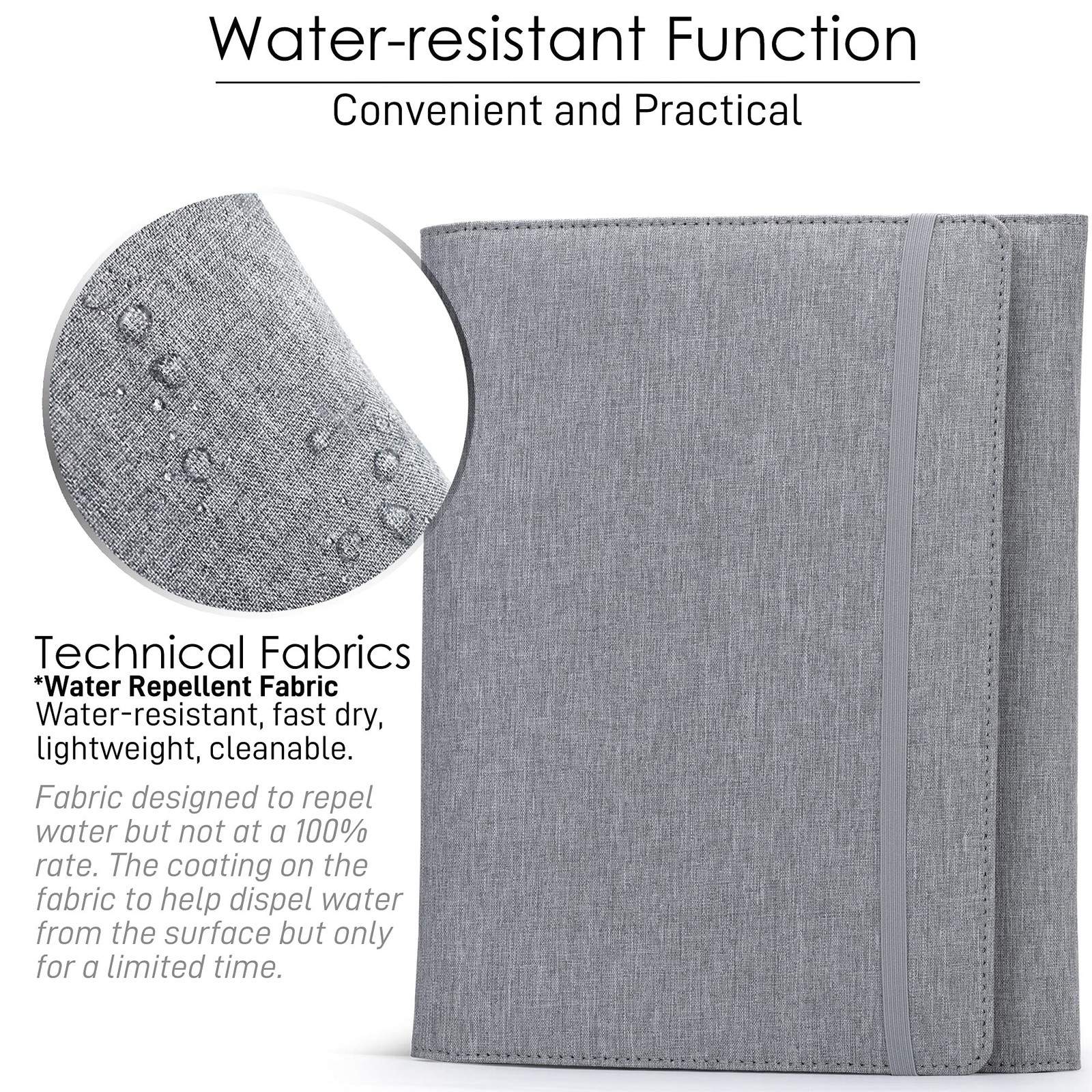 Folio Cover Compatible with Rocketbook Fusion, Panda, Everlast, Waterproof Fa…