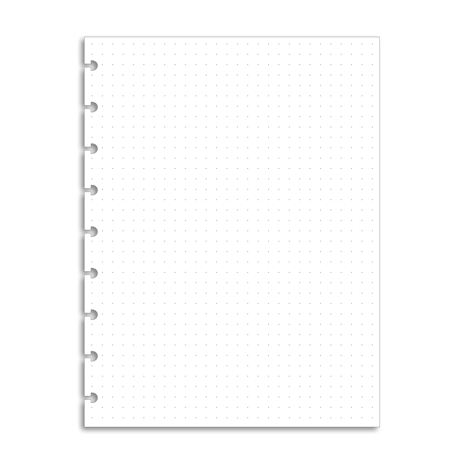 Classic Size Discbound Paper – Pure Dot Grid Sheets – Classic,